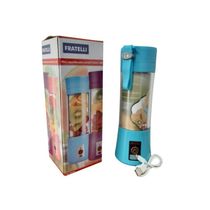 Mini Liquidificador Azul Shakeira Portátil Usb Fratelli