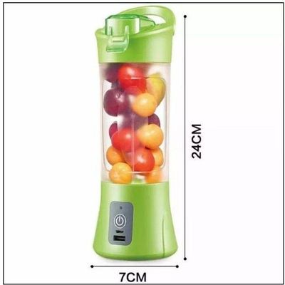 Shake Elétrico Portátil Mini Liquidificador - Verde