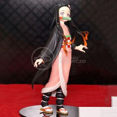 Action Figure Boneco Oni Nezuko Kamado Demon Slayer 14cm