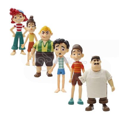 Kit Cartela Menino Luca E Seus Amigos 6 Personagens