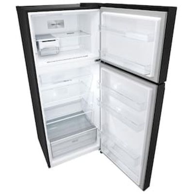 Geladeira LG 395L Frost Free GN-B392PXGB Duplex com Tecnologia Inverter Top Freezer - Preta Preto / 220