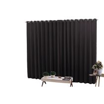 Cortina 5,00x2,60 Sala Quarto Cozinha Voil forro Blackout