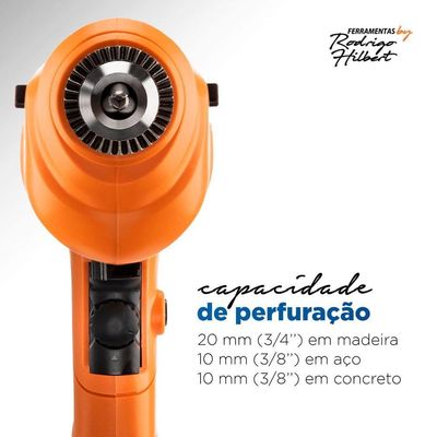 Furadeira Com Impacto Mondial - Fi-rh-01m 127v/60hz . 110v