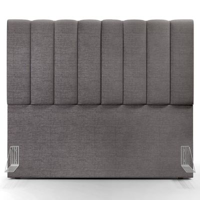 Cabeceira Cama Box Casal 140 Cm Dália W01 Cinza Escuro