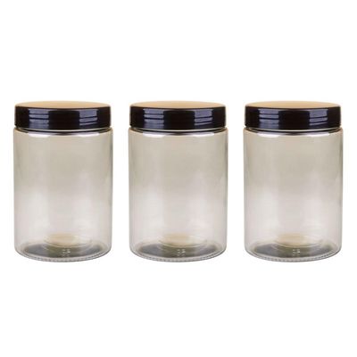 Conjunto com 3 Potes Active 1200ml Cazza