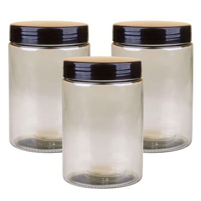 Conjunto com 3 Potes Active 1200ml Cazza