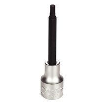 Soquete Longo Em Aço Cromo Vanádio Ponta Hexagonal 5 Mm - Encaixe 1/2" Tramontina Pro Tramontina