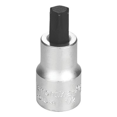 Soquete Em Aço Cromo Vanádio Ponta Trafix T55 - Encaixe 1/2" Tramontina Pro Tramontina