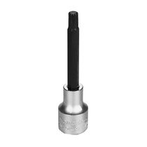 Soquete Longo Em Aço Cromo Vanádio Ponta Multidentada 8 Mm - Encaixe 1/2" Tramontina
