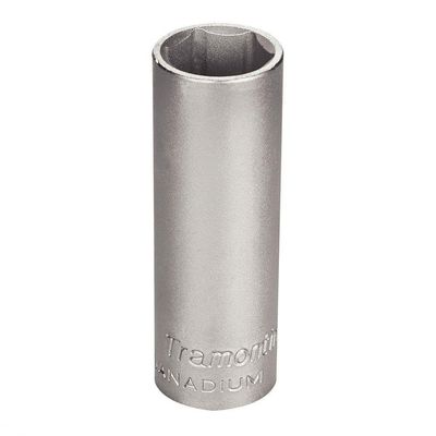 Soquete Sextavado Longo Em Aço Cromo Vanádio 16 Mm - Encaixe 1/2" Tramontina Pro Tramontina