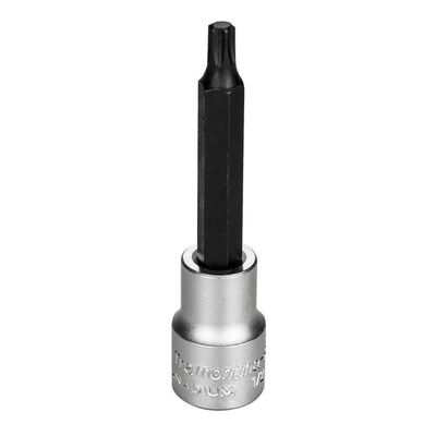 Soquete Longo Em Aço Cromo Vanádio Ponta Trafix T30 - Encaixe 1/2" Tramontina