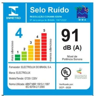 Aspirador de Pó e Água Electrolux GT20I 1800W 20L  Inox Inox / 110
