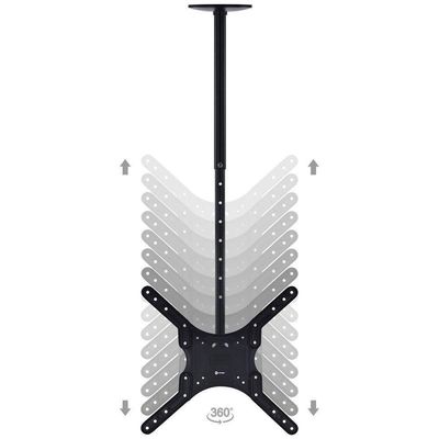 Suporte para Tv Lcd Led Teto Giro 360 Graus 23 a 55"