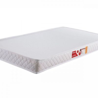 Colchão De Berço Baby D18 60x130x07 Branco Liso Prorelax Branco