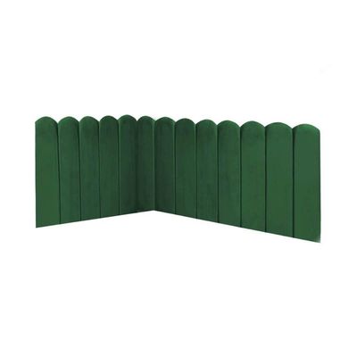 Cabeceira Painel Cama King Box Nuvem Suede Sandy 195 Cm Cor:verde