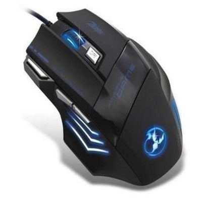 Mouse Gamer X7 Optico Usb 3200dpi com 7 Botões e Led Color