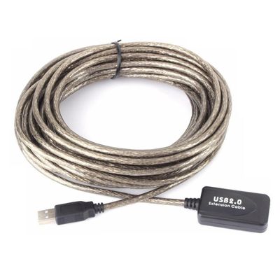 Cabo Extensor USB ho X Fêmea Amplificado 10 Metros