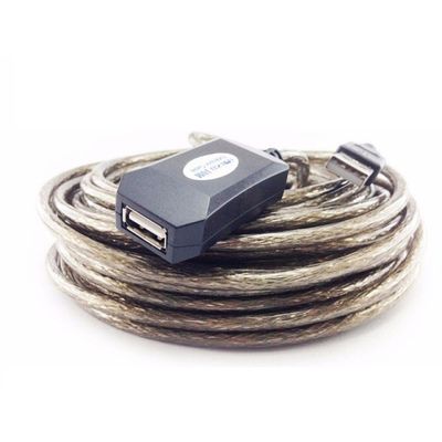 Cabo Extensor USB ho X Fêmea Amplificado 10 Metros
