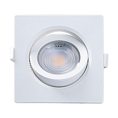 Kit 10 Spot De Led Embutir Alltop Par20 Quadrado 7w Bivolt Taschibra 3000k Luz Quente