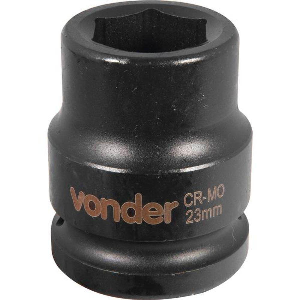 Soquete Sextavado De Impacto Encaixe 3/4" 23Mm Vonder