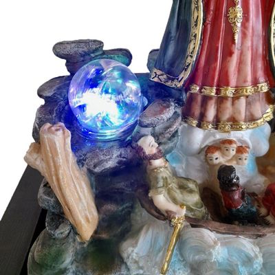 Fonte de Água Decorativa Resina Iluminação de Led - Lorben
