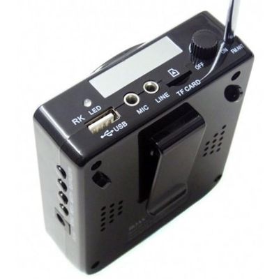 Amplificador de Voz Megafone com Microfone e Rádio Fm para Professores