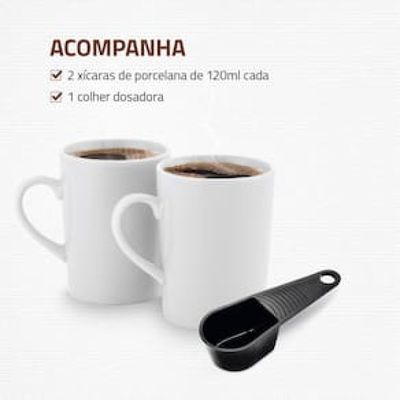 Cafeteira Elétrica Mondial Smart Coffee C-42 com 2 Xícaras - Vermelha Vermelho / 110