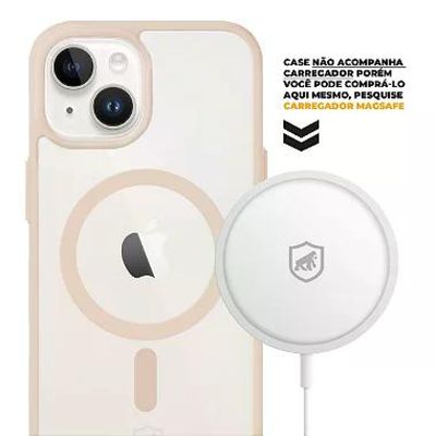 Capa MagSafe para iPhone 15 - Rosa - Gshield