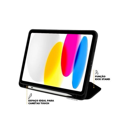 "Capa para iPad 10.9"" 2022 - Clear View - Gshield"