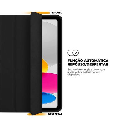 "Capa para iPad 10.9"" 2022 - Clear View - Gshield"