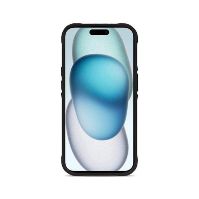 Capa Para Iphone 15 - Dual Sense Preta - Gshield