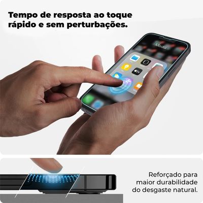 Película Para Iphone 14 - Ultra Glass - Preta - Gshield