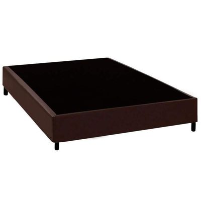 Cama Box Base Casal Universal Courano Brown (138 (2 Vol 69x188x20)) - Costa Rica
