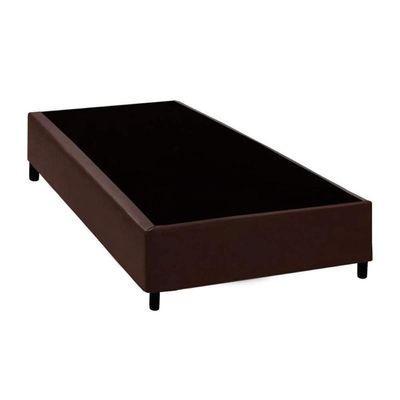 Cama Box Base Solteiro Universal Courano Brown (96x203x20) - Costa Rica