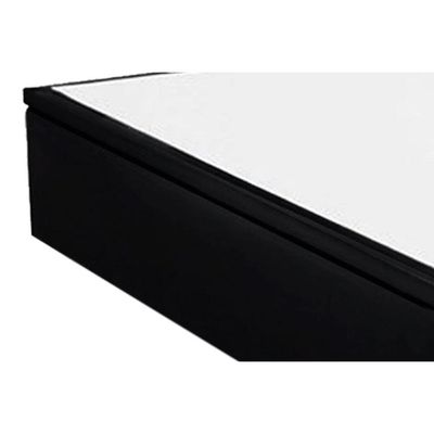 Cama Box Baú King Universal Suede Black (186x198x35) - Costa Rica