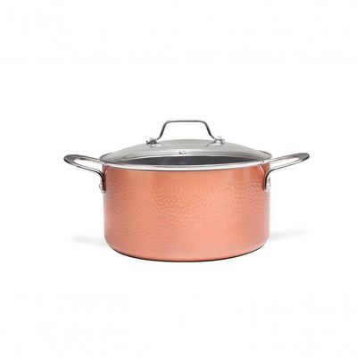 Jogo De Panelas Com Fundo De Indução 4 Peças Copper Brinox Cobre