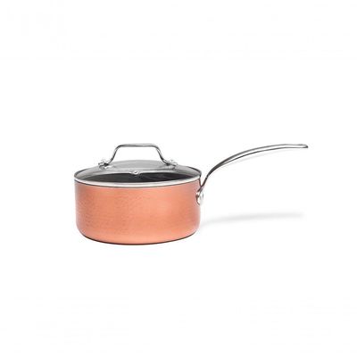 Jogo De Panelas Com Fundo De Indução 4 Peças Copper Brinox Cobre