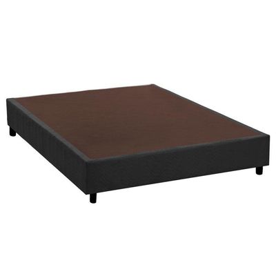 Cama Box Base Casal Bipartido Universal Suede Gray (138 (2 Vol 69X188X20)) - Costa Rica
