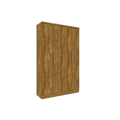 Guarda Roupa 4 Portas Amsterdam C- E 2 Gavetas Cinamomo - Tcil Móveis