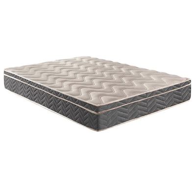 Cama Box Queen: Colchão Ortopédico Paropas D45-ep Confort Mega Firme + Base Crc Suede Black(158x198)