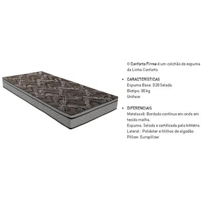 Cama Box Baú Queen: Colchão Anatômico Paropas D28 / Ep Confort Firme+ Base Crc Suede Cinza(158X198)