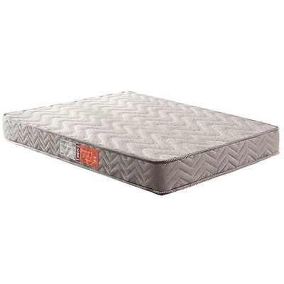 Cama Box Baú Queen: Colchão Espuma Paropas D45 Pasquale + Base Crc Suede Gray(158X198)