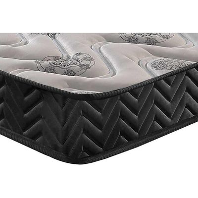 Cama Box Baú Casal: Colchão Espuma Paropas D45 Pasquale + Base Crc Suede Black(138x188)
