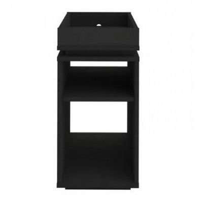 Mesa De Cabeceira Lateral Preto Em Mdf