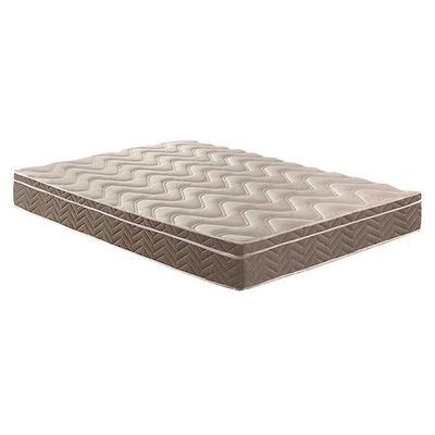 Colchão Casal D33 - Ep - Anatômico Confort Ultra Firme Euro Pillow Brown (138x188x17) - Paropas