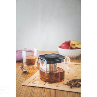 Conjunto De Xícaras Para Chá E Café Tramontina Em Vidro Duplo Sem Alças 2 Peças Tramontina