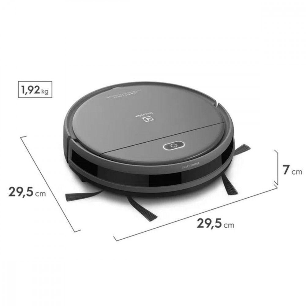 Aspirador Robô Electrolux Home-e Power Experience Com Autonomous Technology Erb30 Cinza Bivolt