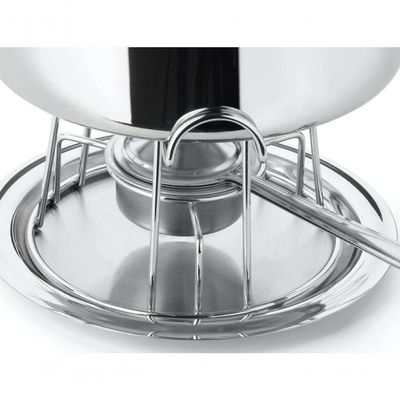 Rechaud Inox Banho Maria Bowl Embutido Buffet 6 Peças 5,8 Litros Alta Qualidade Servir Pratos Quente