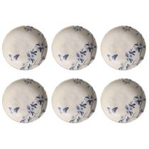 Conjunto De Pratos Fundos 06 Peças Bio Hallerbos Porto Brasil