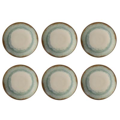 Conjunto De Pratos Fundos 06 Peças Coup Mediterrâneo Porto Brasil
